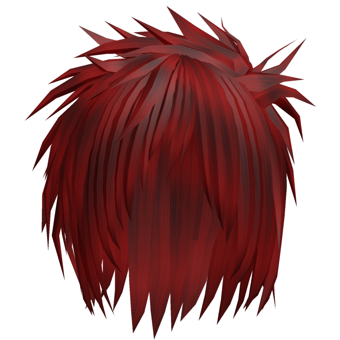 Red Gyaruo J-rock Visual Kei Messy Hair 73.