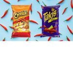 The hot Cheetos and takis group