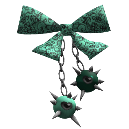 Korblox Gothic Spiked Eyeball Bow 