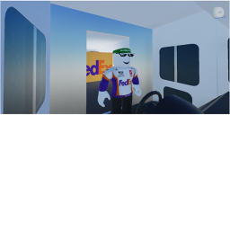 Be inside a fedex box while in a truck