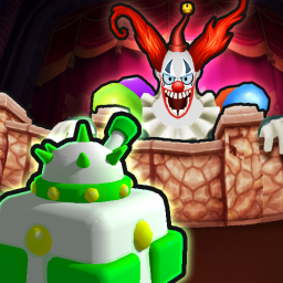 Sleep and clown near the door