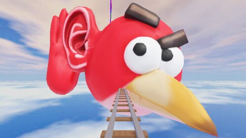 Cart Ride Into Red Bird MEME