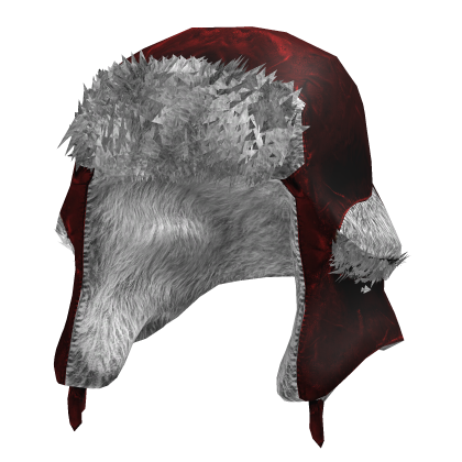 Red Trapper Fur Hat Roblox item