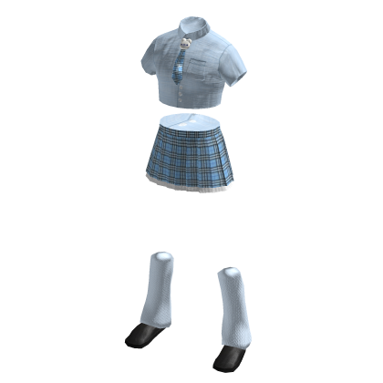 Blue School Uniform - Bear