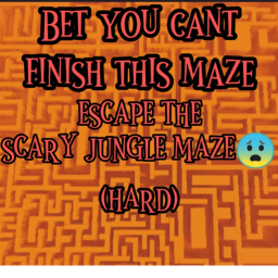 SCARY JUNGLE MAZE!!🌳