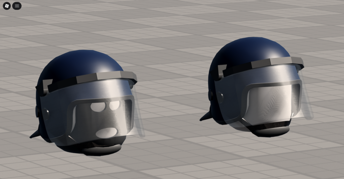 Police Riot Gear Helmet preview 1
