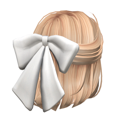 Fairy Bow Hair - Blonde Roblox item