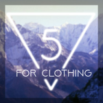 5 For clothing™