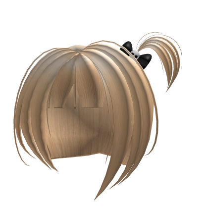 Blonde Y2K Skull Pigtails