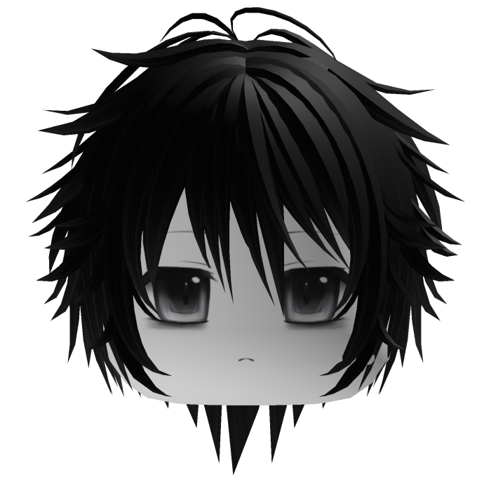     Black Messy Hair Boy Dashie