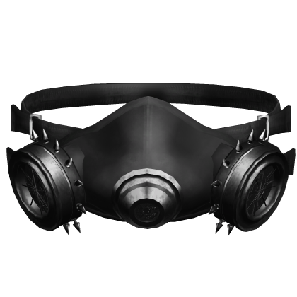 Horror Emo Vkei Dark Spiked Gas Mask Halloween Roblox item