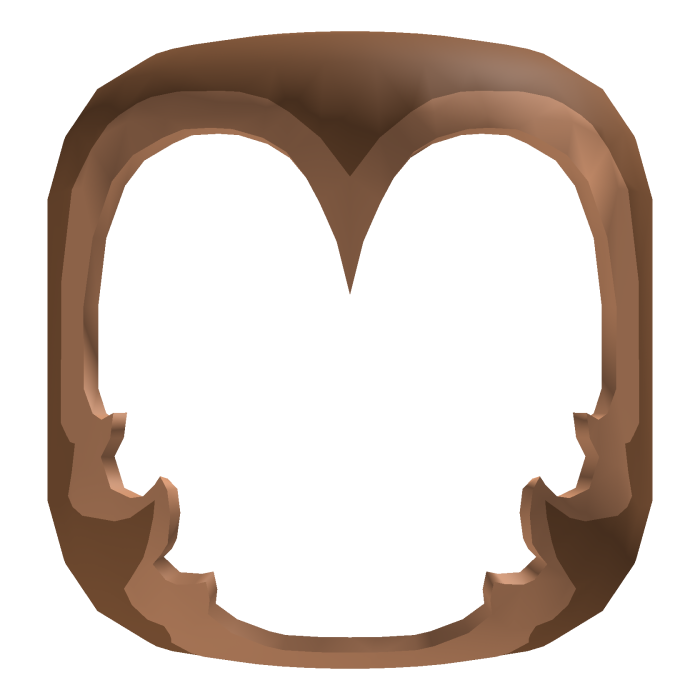 Layered Fluffy Crest - Tan
