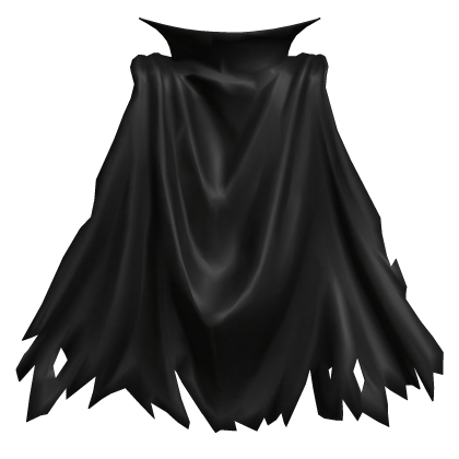 Vampire Cloak Cape Stand Collar - Black thumbnail