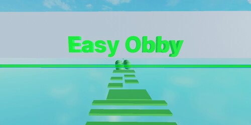 ⭐ SUPER EASY OBBY (TRAILS!!!) ⭐