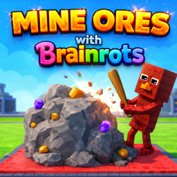 Mine Ore's With Brainrots!