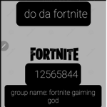 Fortnite gaming god