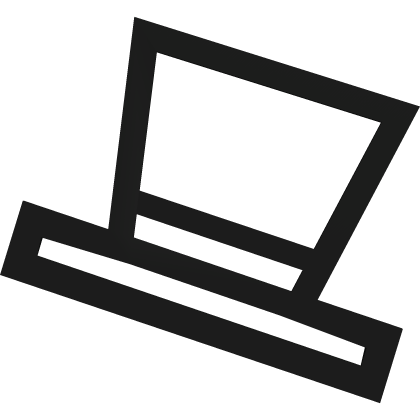 Black Top Hat for Billy Roblox item