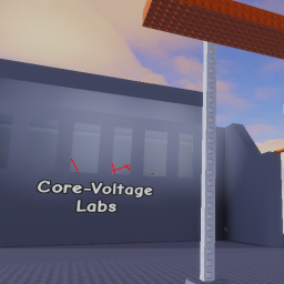 Enter and escape Core-Voltage Labs Obby