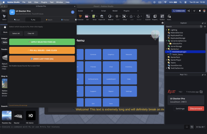 UI Doctor Pro — Mobile-First UI Fixer preview 3