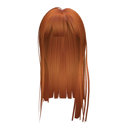 Roblox hair preview for Ginger Hair