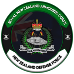 | NZDF | • Royal New Zealand Armoured Corps •