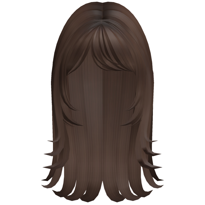 Cute Side Swept Layered Hair (Brown)