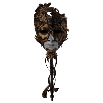 Venetian Long Royal Masquerade Ballroom Mask Roblox item