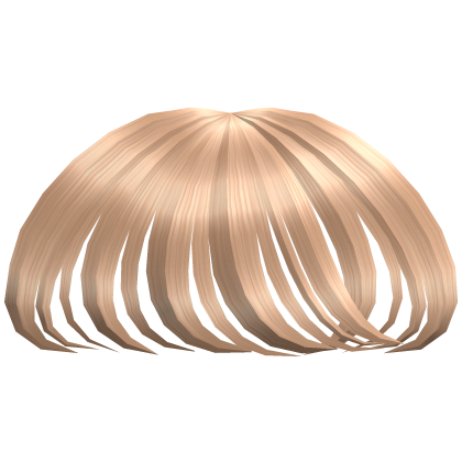 shiny blonde bangs cute layered wavy gyaru wispy Roblox item