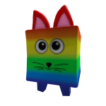 Rainbow Cat Shoulder Pet