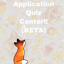 Application Quiz Center!! (BETA)