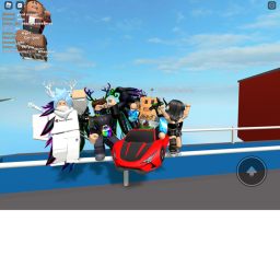 The roblox fans hang out