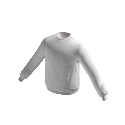 Basic Sweater in White