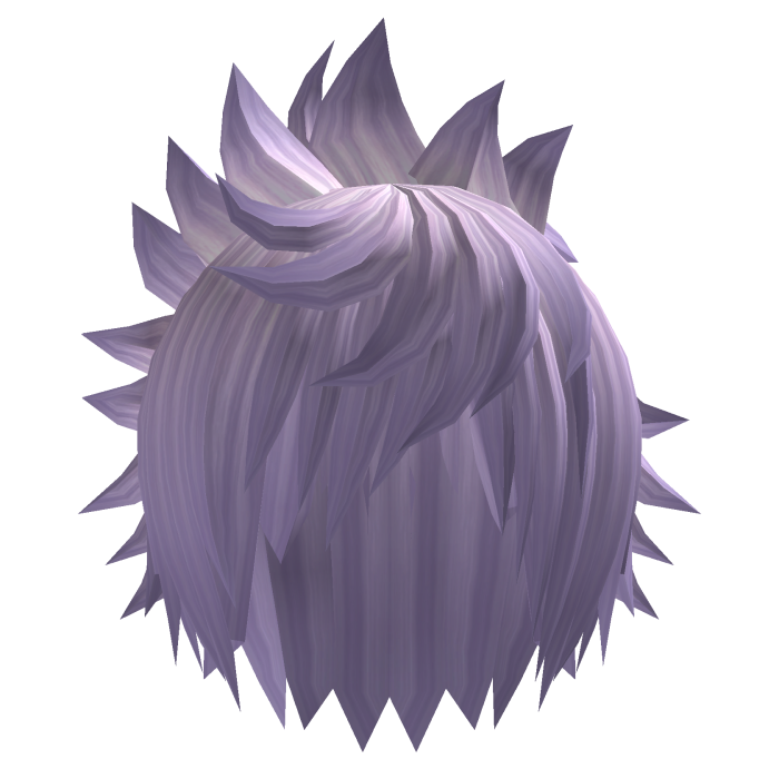 (๑－‸ ҂) Roxas Fantasy Emo Spiky Hair ҂ Purple