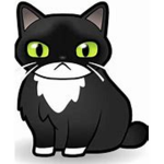 Red Nose Cartoon Cat