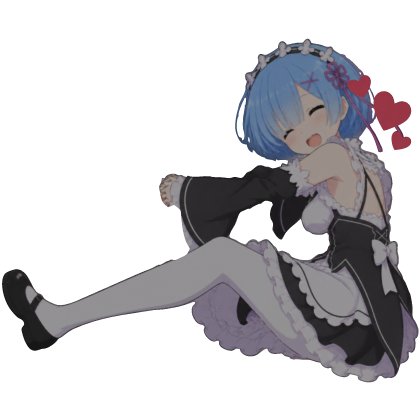 Rem Anime Girl Hug