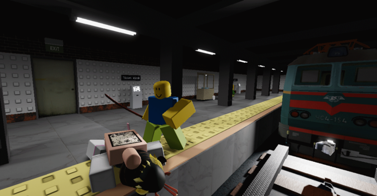 fight in a train station simulator game 🚆 screenshot 1