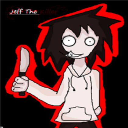 My drawing of Jeff The Killer Roblox decal
