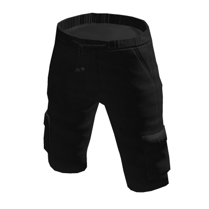 ⭐ Black Tactical Cargo Shorts thumbnail