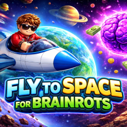 Fly to the Moon for Brainrots[🎉]
