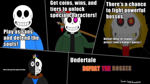 (NEW GAME IS OUT) Undertale Defeat the Bosses
