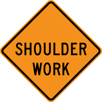 Shoulder Work Sign Roblox decal