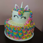 #Unicorn cake#