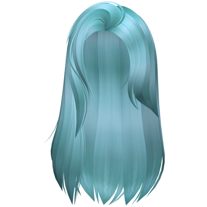 Long Aqua Blue Hair Roblox item