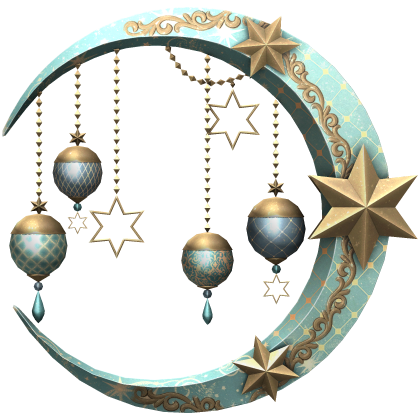 Winter Aesthetic Crescent Moon