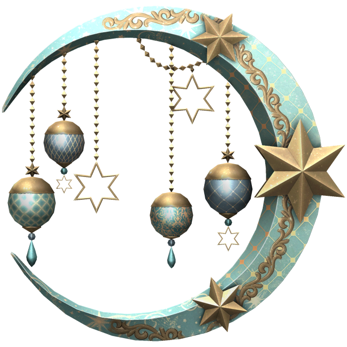 Winter Aesthetic Crescent Moon