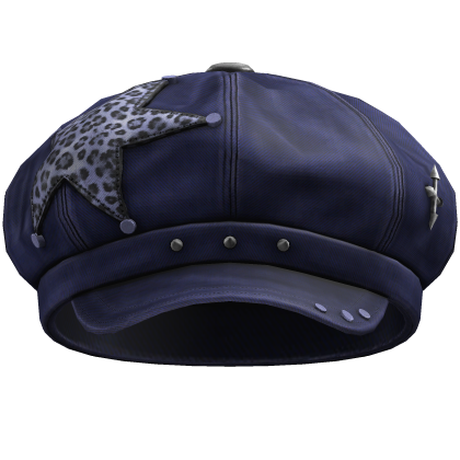 Star Leopard Beret (Navy) Roblox item