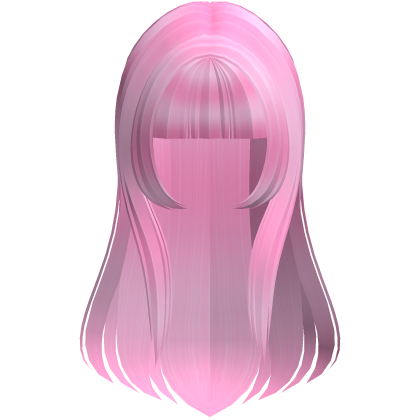 Cute Zero Two Anime Long Hair In Bright Pink