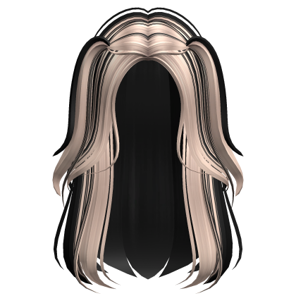 Cute Preppy Twintails (Black to Blonde) Roblox item