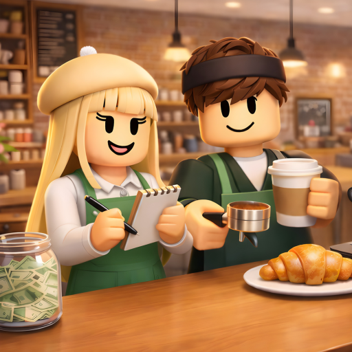 2 Player Coffee Shop Tycoon ☕