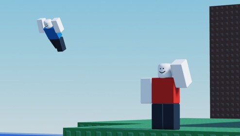 Toss Me! [2 Player Obby]